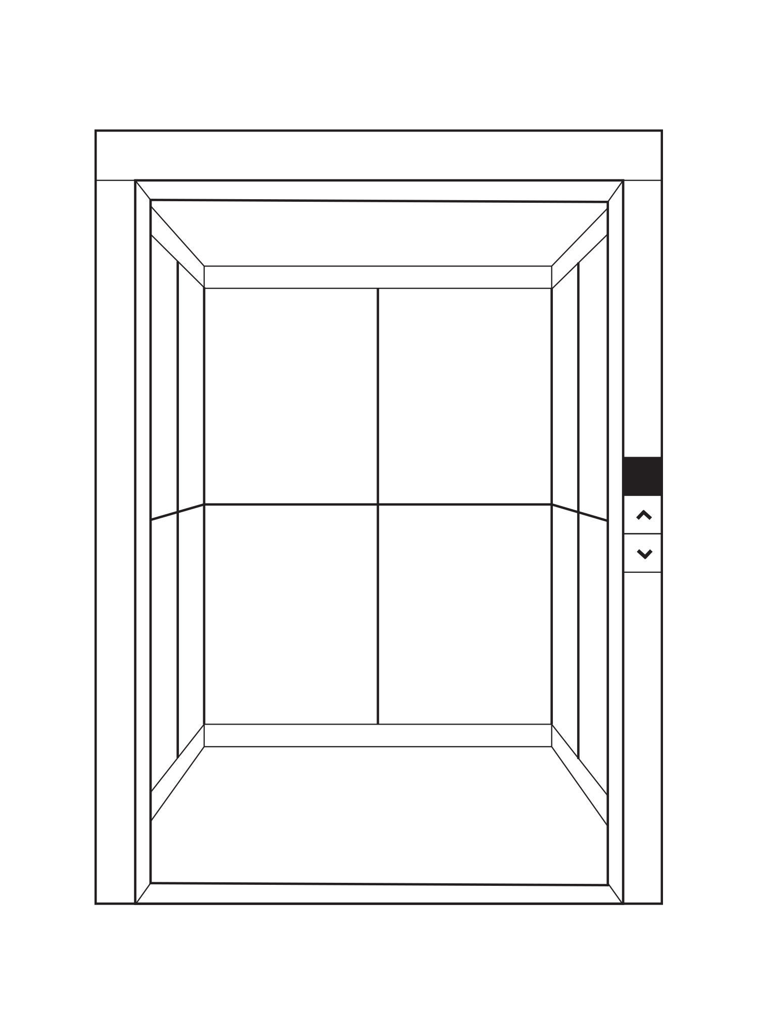 EQ Lift Asansör kabın 4 panel